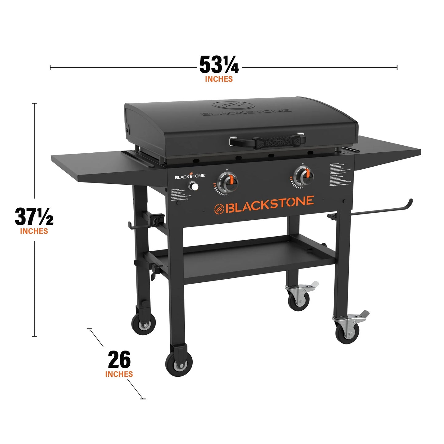 Blackstone 28" Griddle with Hood and Counter Height Sides