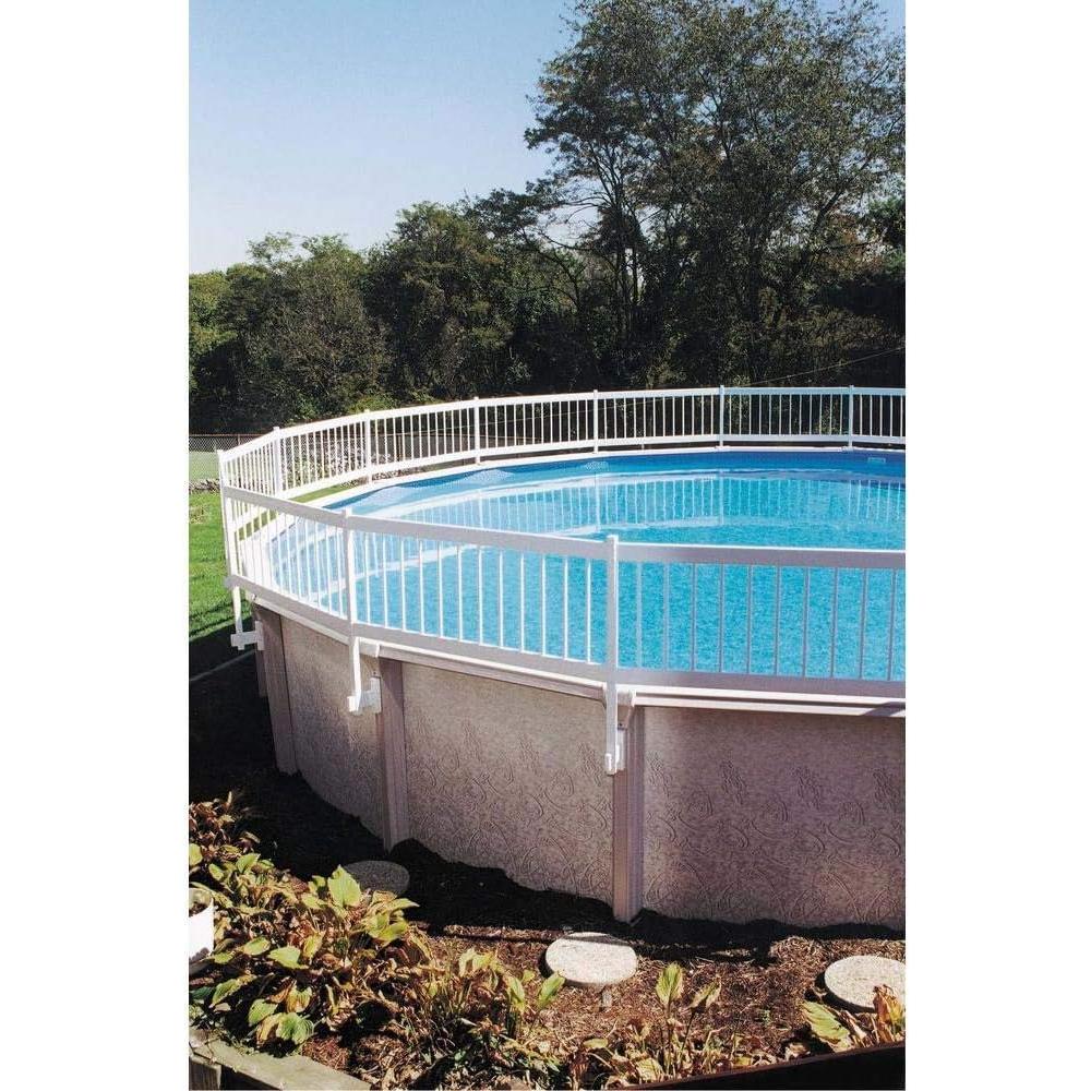 Blue Wave 24-inch Above Ground Pool Fence Kit for Privacy & Safety, 8 Sections