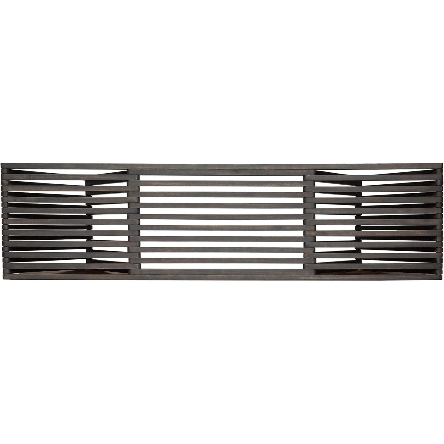 Christopher Knight Home Esme Outdoor Acacia Wood Bench, Dark Gray Finish