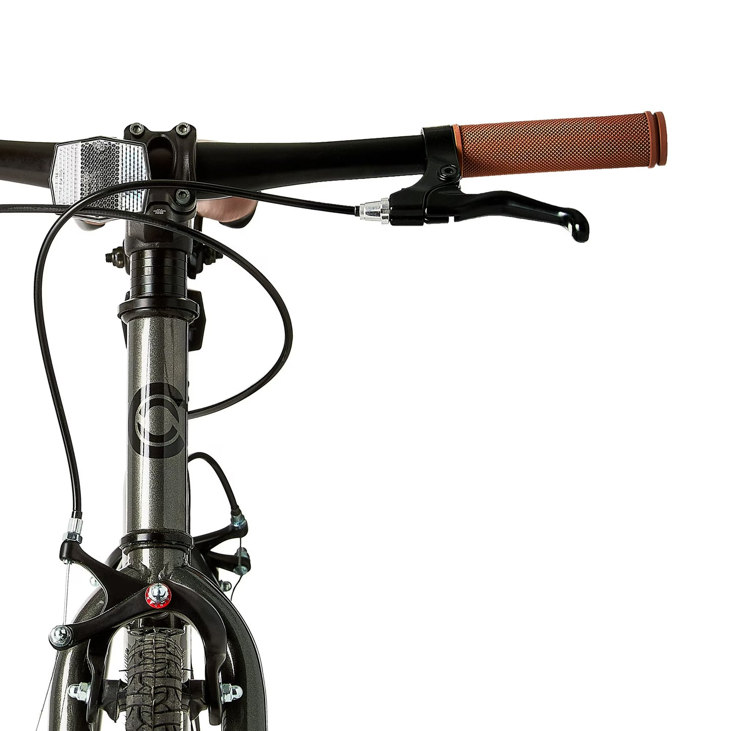 Concord 700C Urban Steel Bike, 700C Wheels, Grey, Fits Rider 5'4" - 6'2", Unisex, Adult