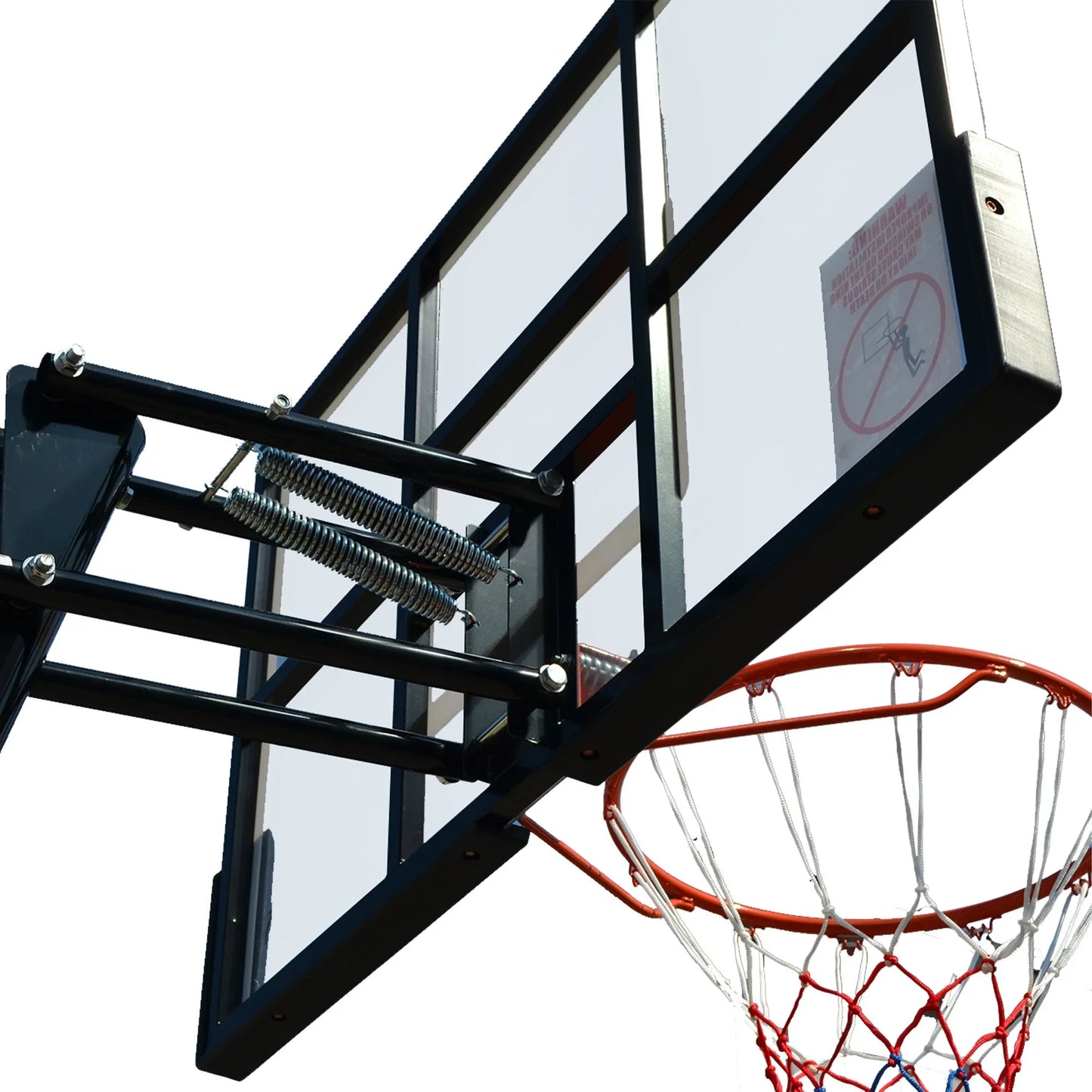 Fenbeli 54 In. Impact Adjustable Portable Basketball Hoop System