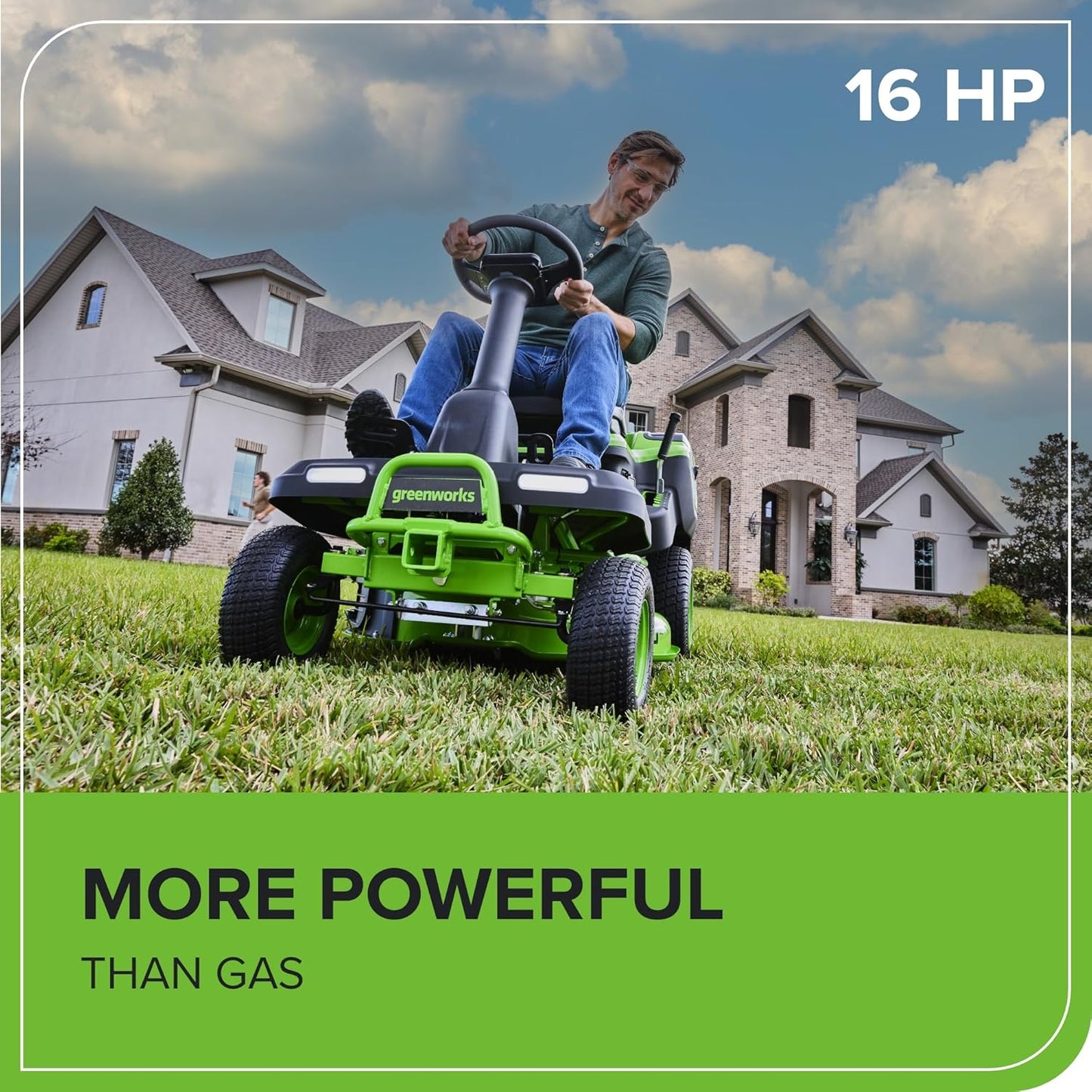 Greenworks 60V 30" CrossoverT Riding Lawn Tractor