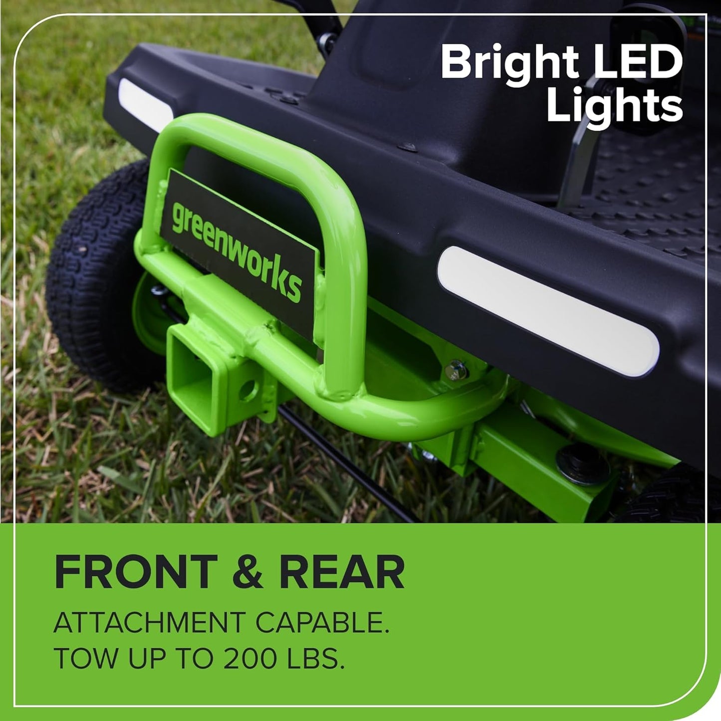 Greenworks 60V 30" CrossoverT Riding Lawn Tractor