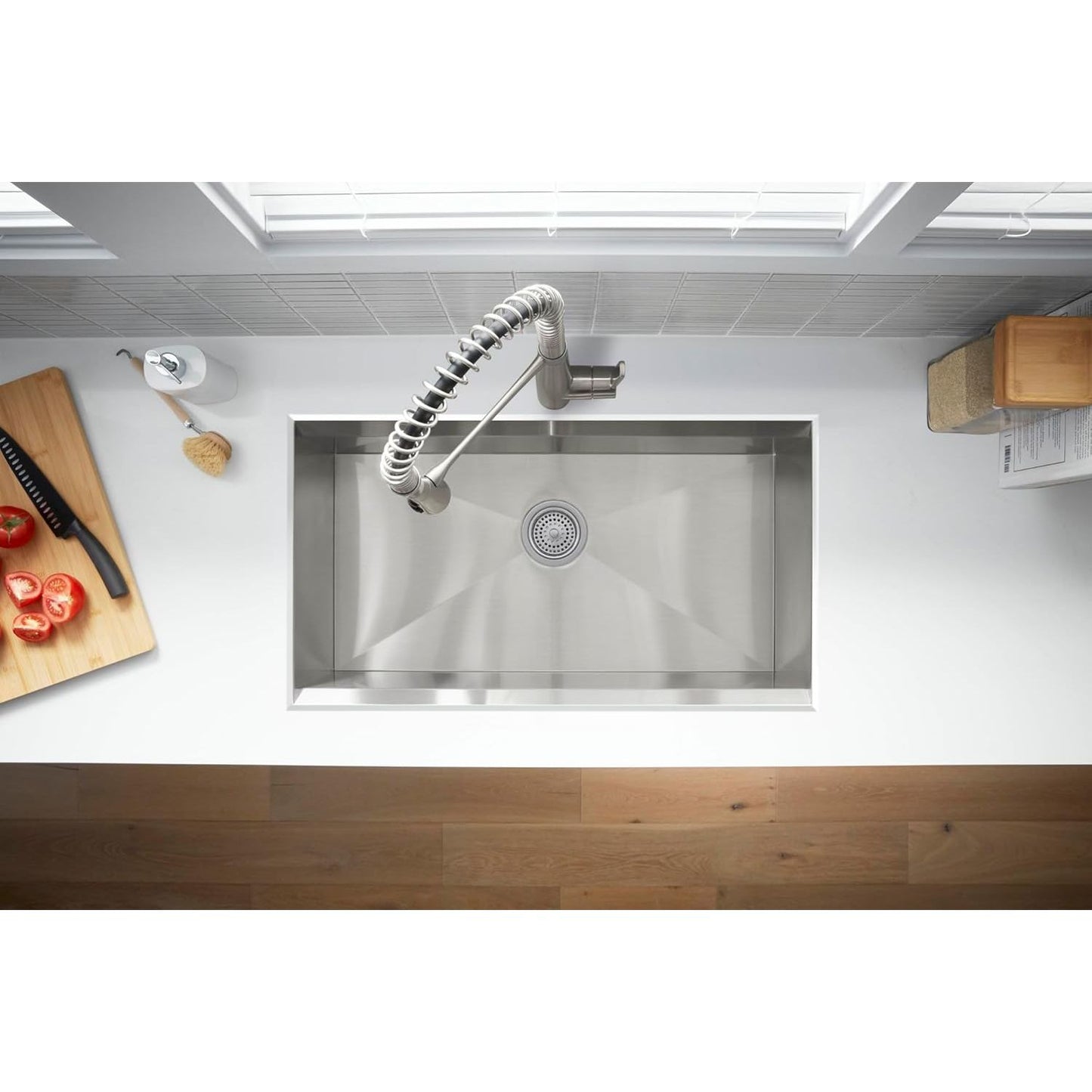 KOHLER RC78957-1PC-NA Pro inspired sink kit, Stainless Steel