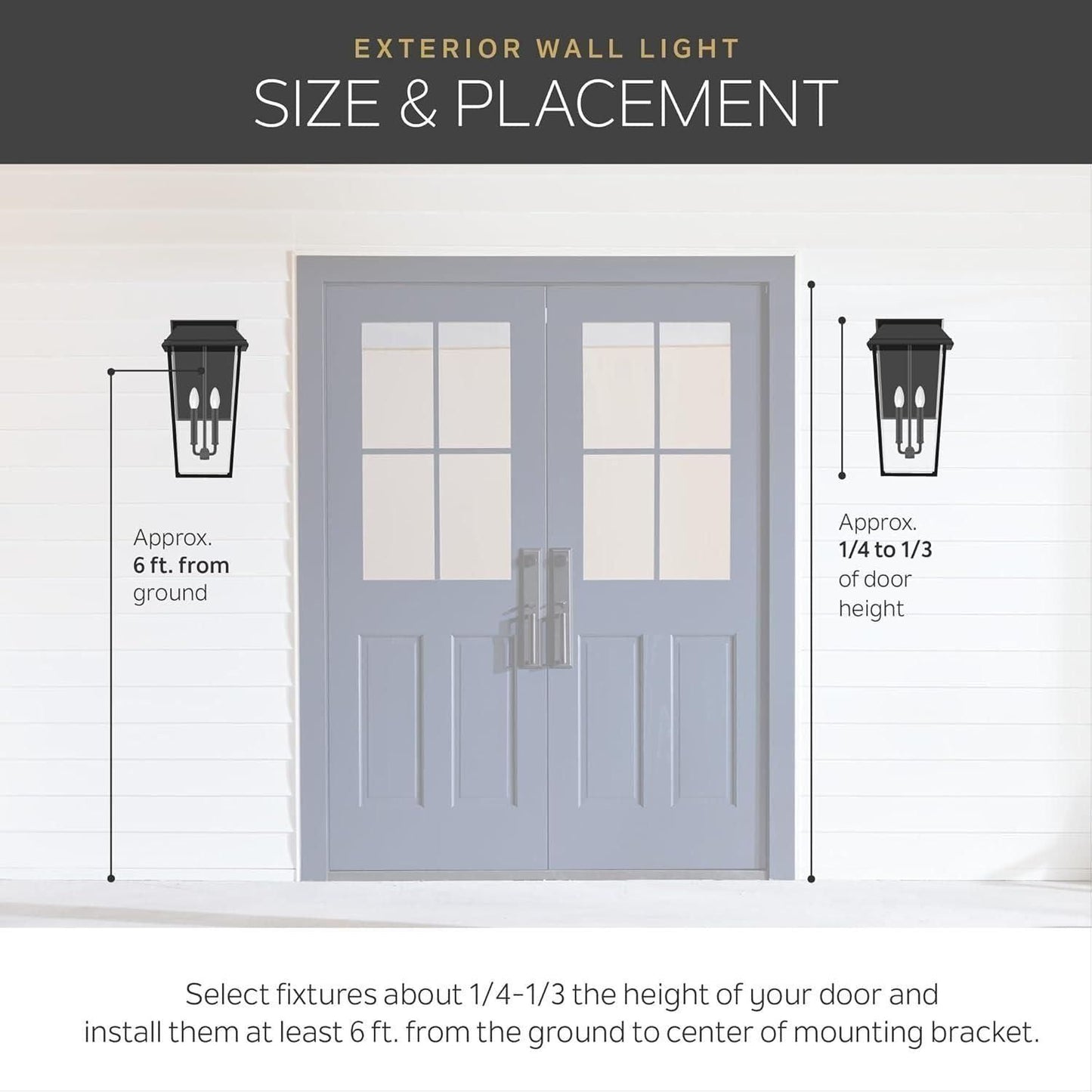 Kichler Capanna 13.25inch Outdoor Wall Light in Black