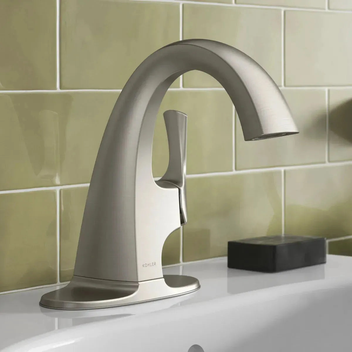 Kohler Transitional Single Hole Bathroom Faucet