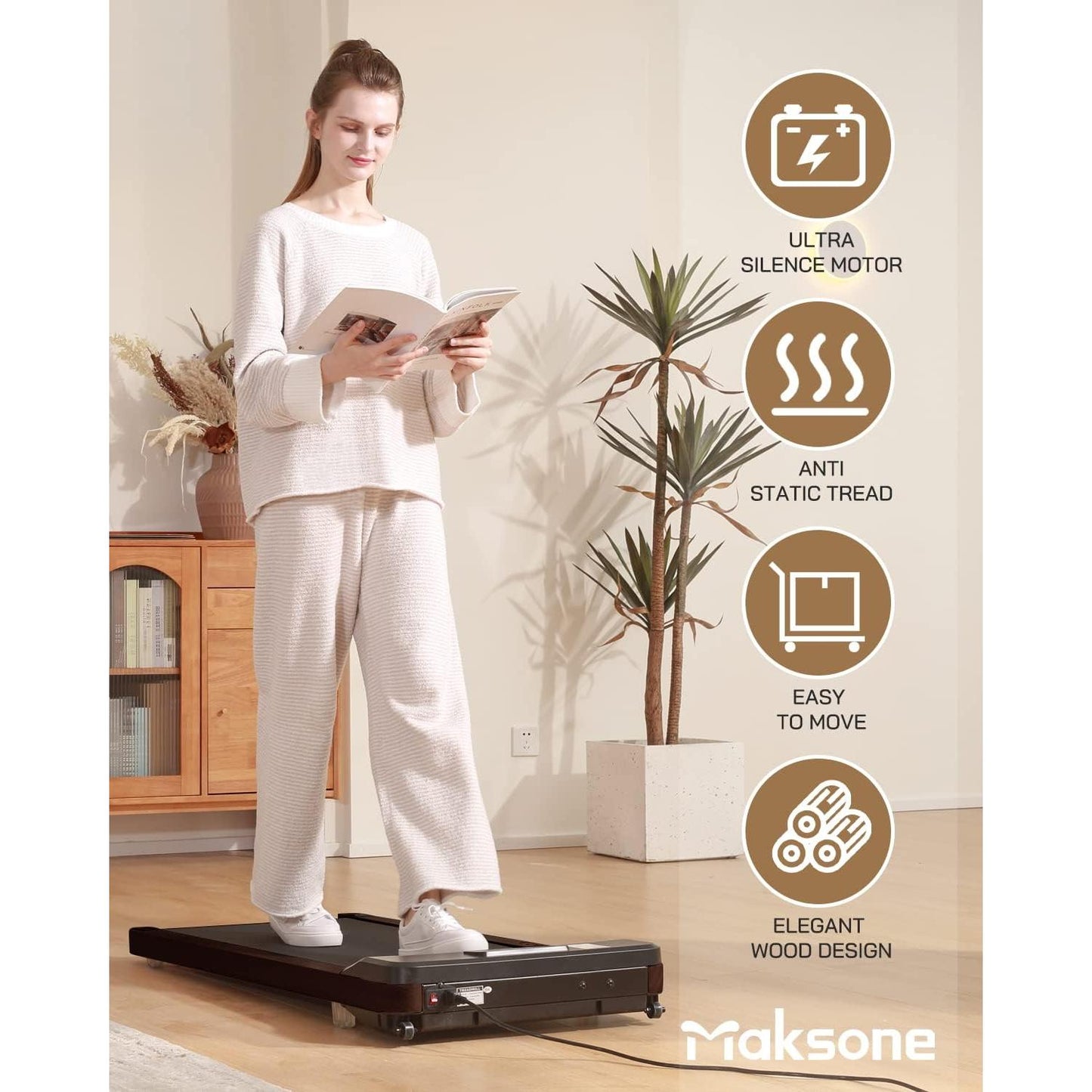 Maksone Under Desk Treadmill