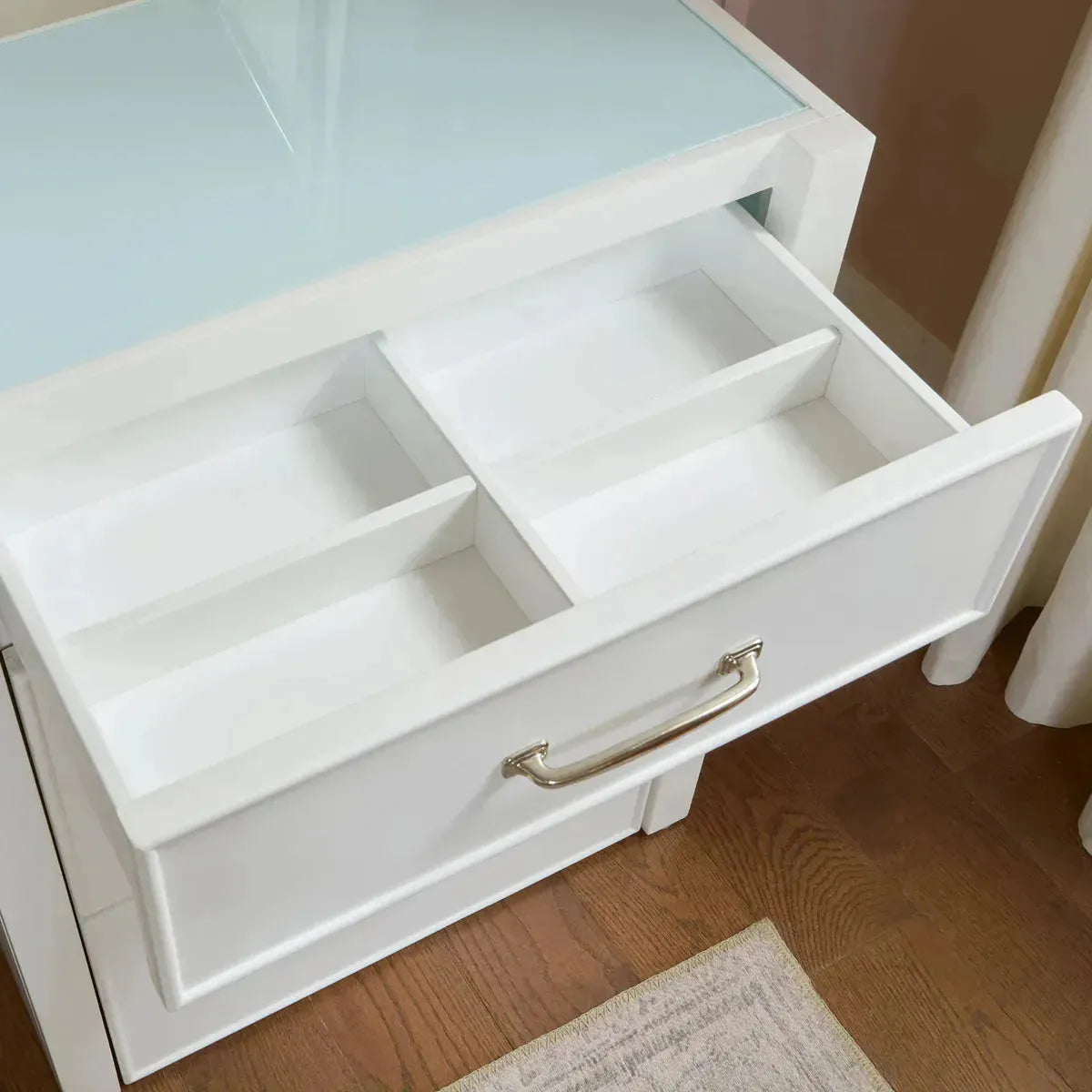 Odessa Lift-top Vanity with LED Lighted Mirror