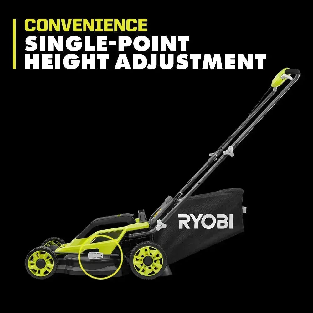 RYOBI 18V ONE+ 13" PUSH MOWER