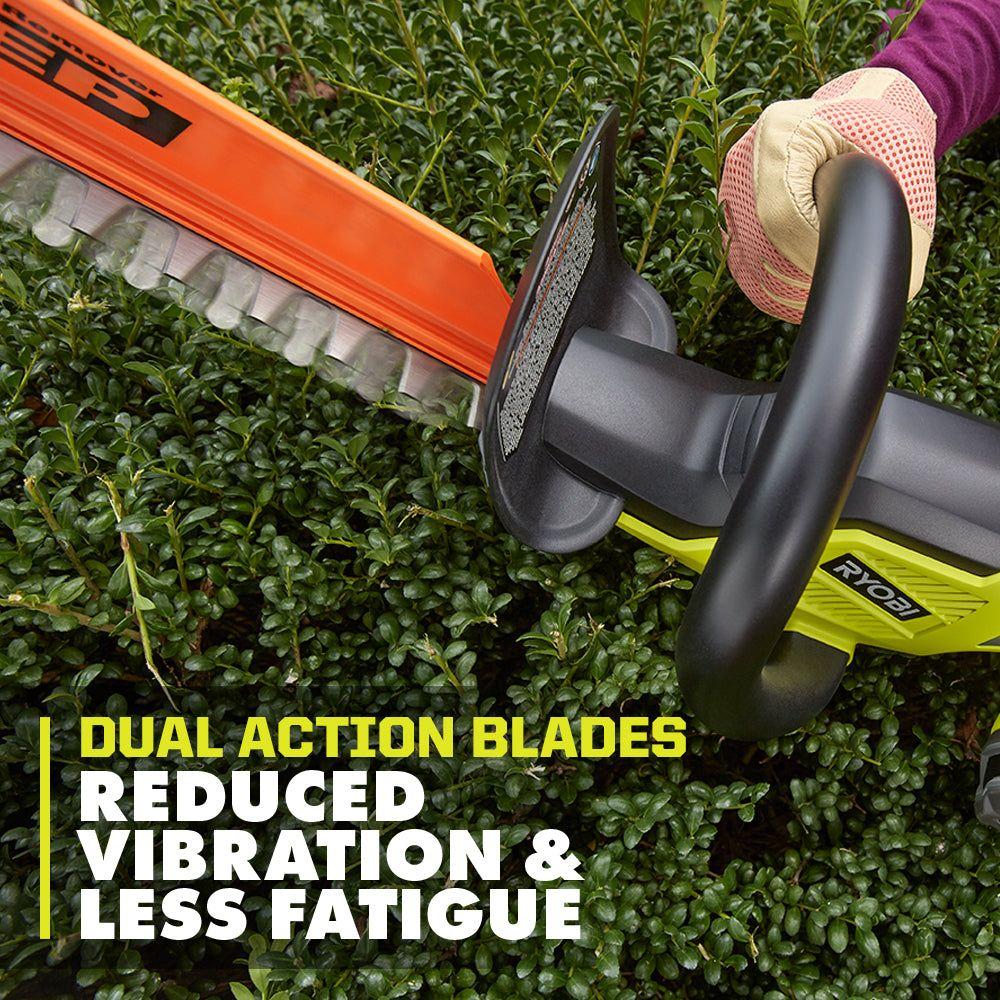 RYOBI 18V ONE+ 22" Hedge Trimmer with 2ah battery and charger