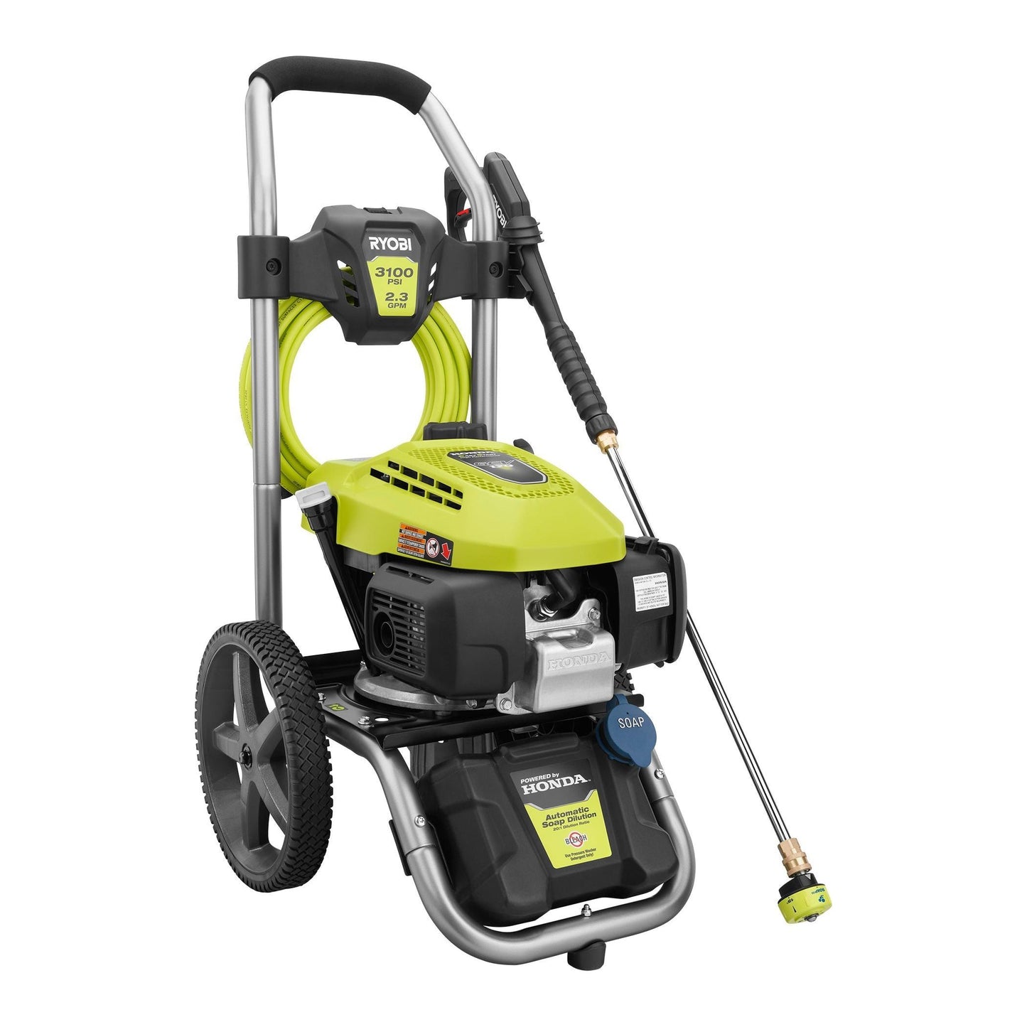 RYOBI 3100DPI Honda 170 Powered Gas Water Pressure Washer