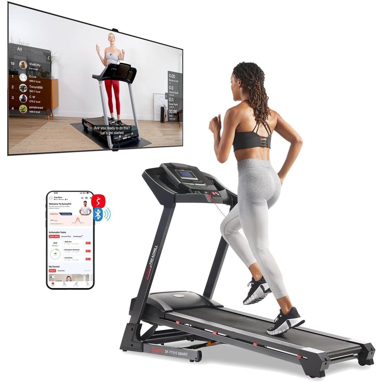 SUNNY Health & Fitness Premium Smart SF-T7515 treadmill