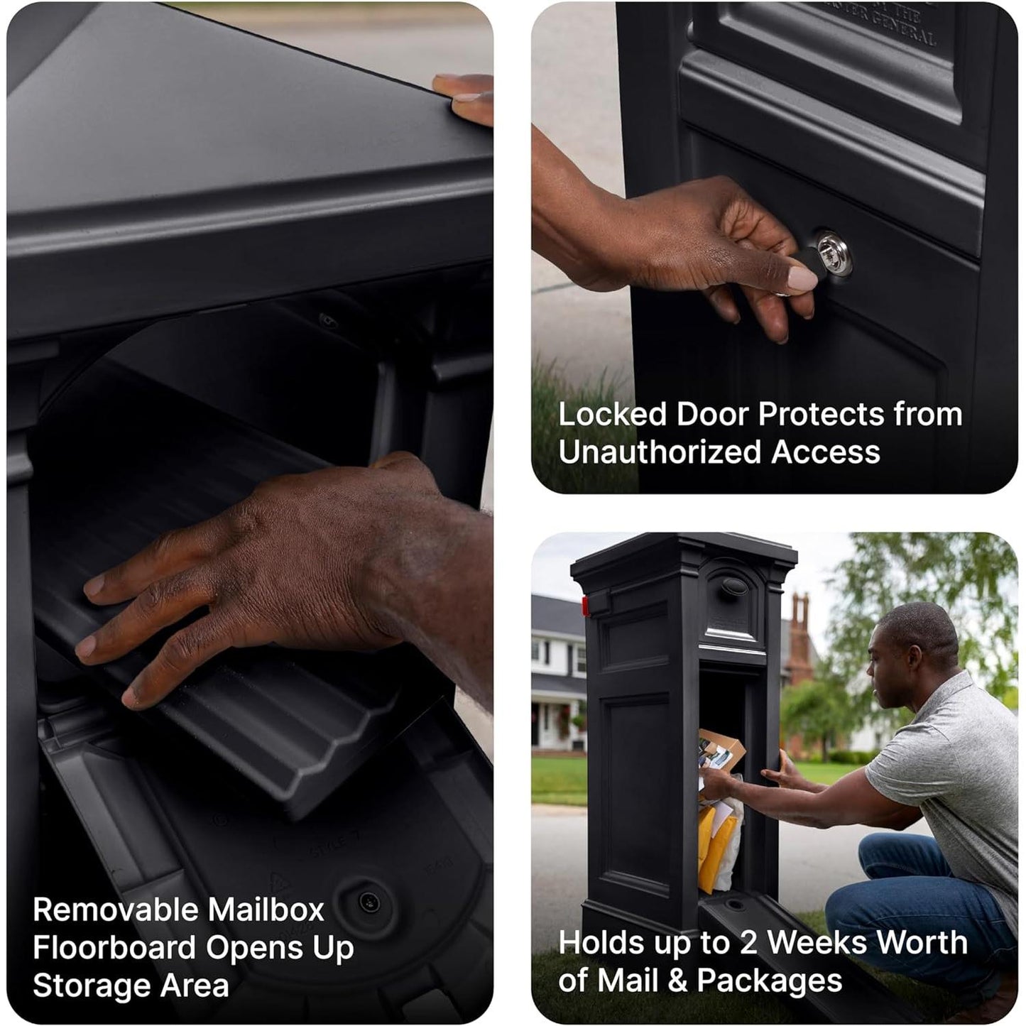 Step2 Atherton Reserve Storage Mailbox & Post