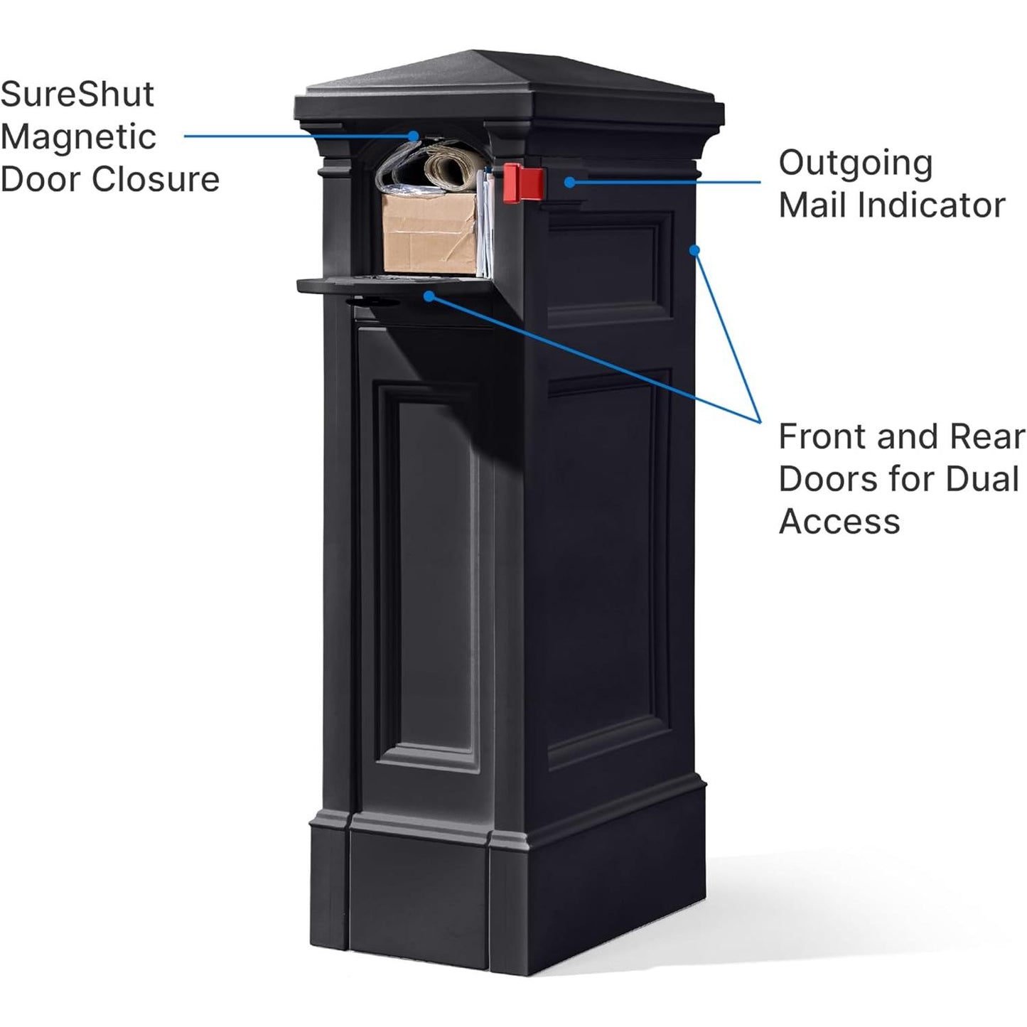 Step2 Atherton Reserve Storage Mailbox & Post