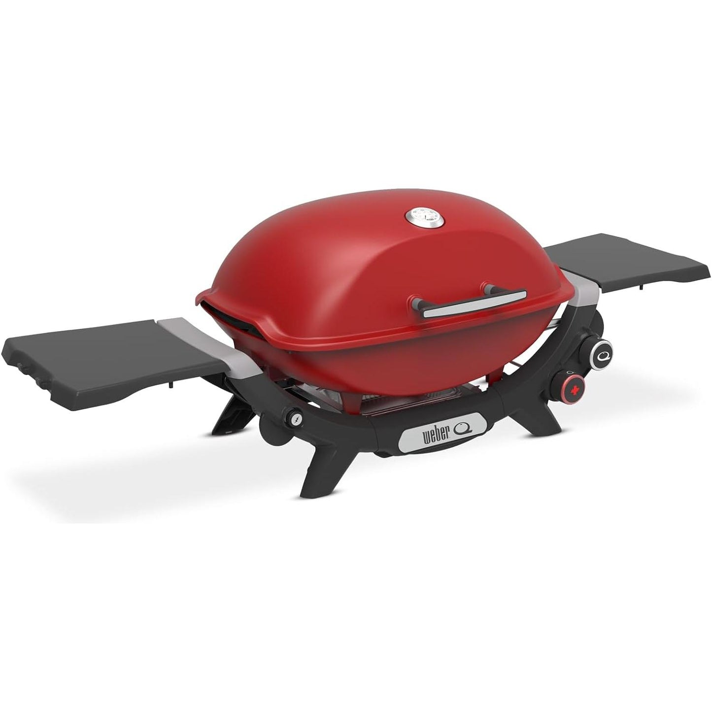 Weber Q 2800N+ Liquid Propane Grill, Flame Red