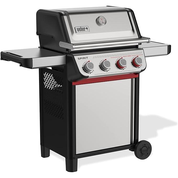 Weber SPIRIT 4-Burner Grill S-425 Liquid Propane Stainless Steel