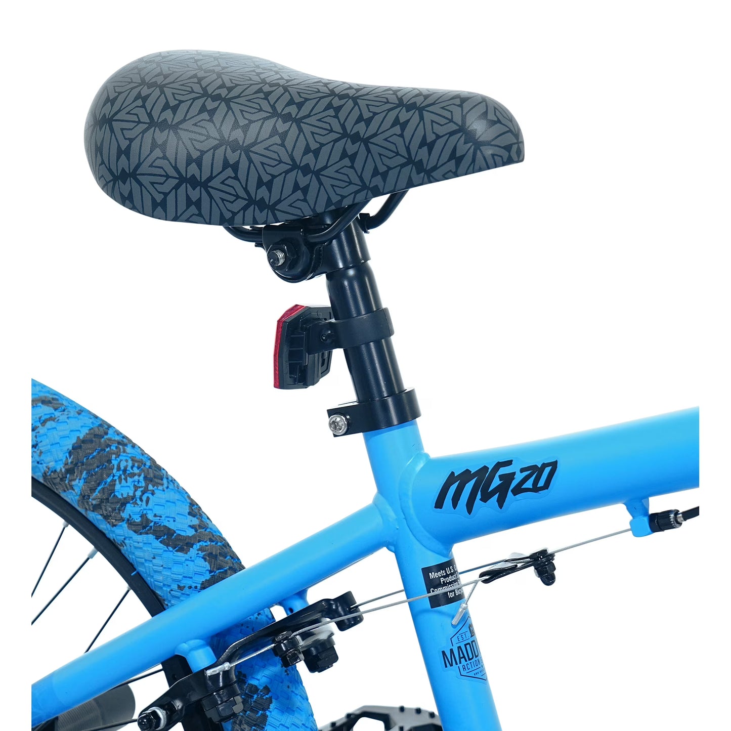 20" Kent Maddgear Child Bicycle, 20" Wheels, Kids Ages 7-13 Years, Blue