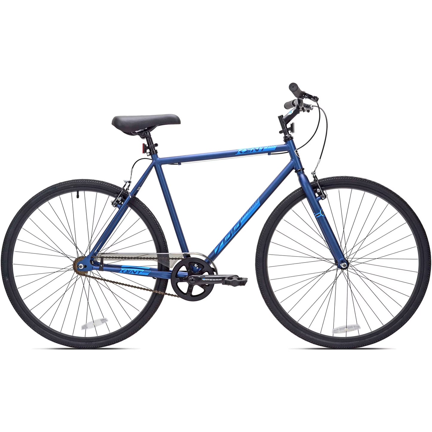 700c Kent Thruster Fixie Bike, 700c Wheels, Adults Ages 14+, Blue