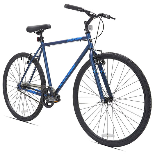 700c Kent Thruster Fixie Bike, 700c Wheels, Adults Ages 14+, Blue