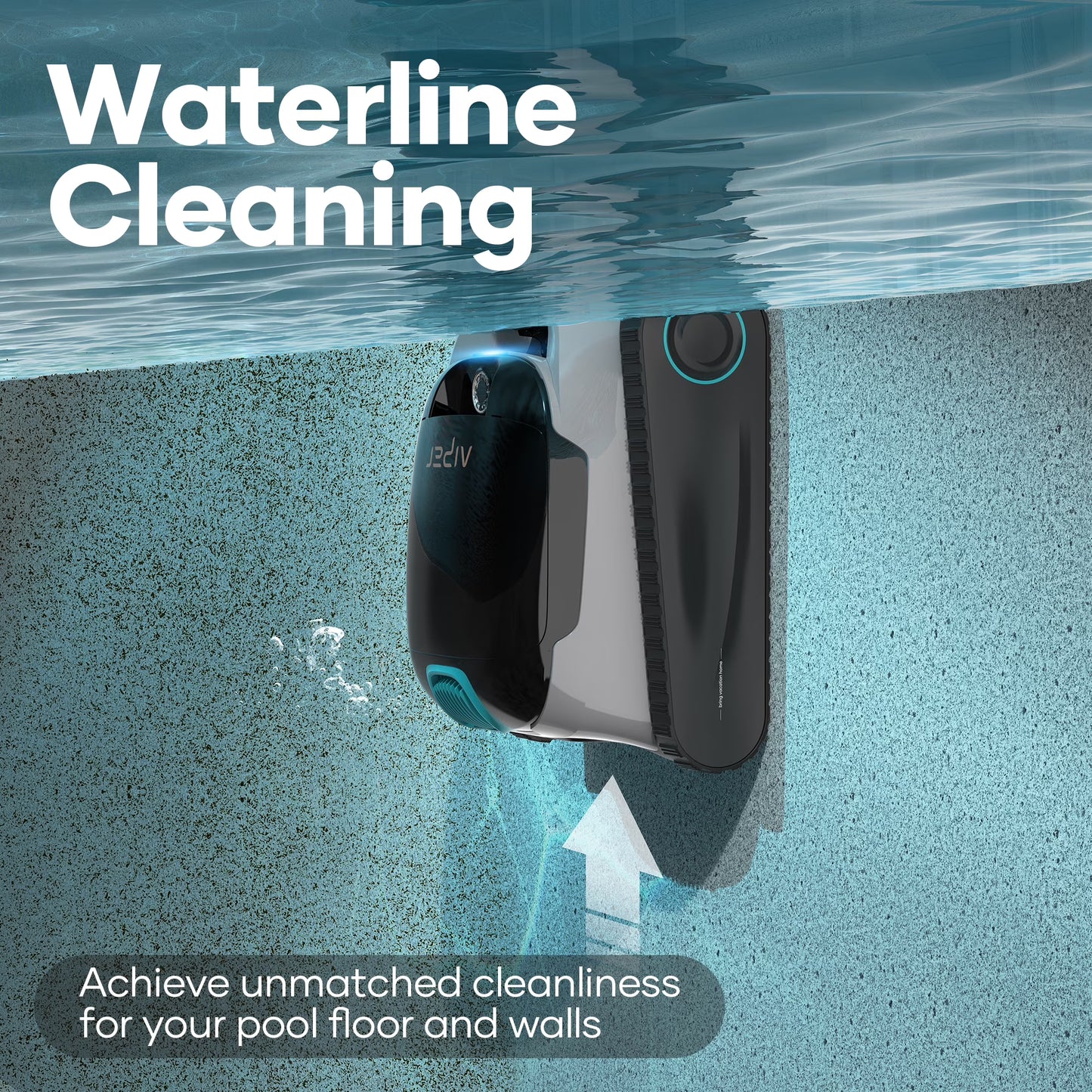 AIPER Scuba N1 Robotic Pool Vacuum Cleaner, Cordless For Inground Pools