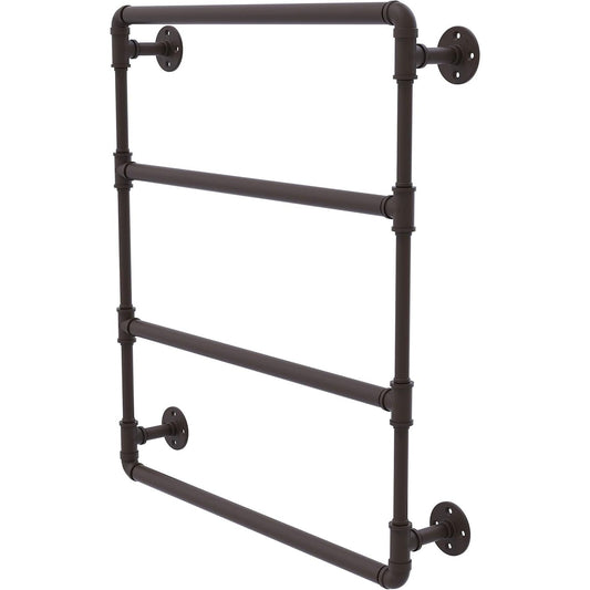 Allied Brass P-280-24-LTB Pipeline Collection 24 Inch Wall Mounted Ladder Towel Bar, 24", Oil Rubbed Bronze. Brand New. Open Box