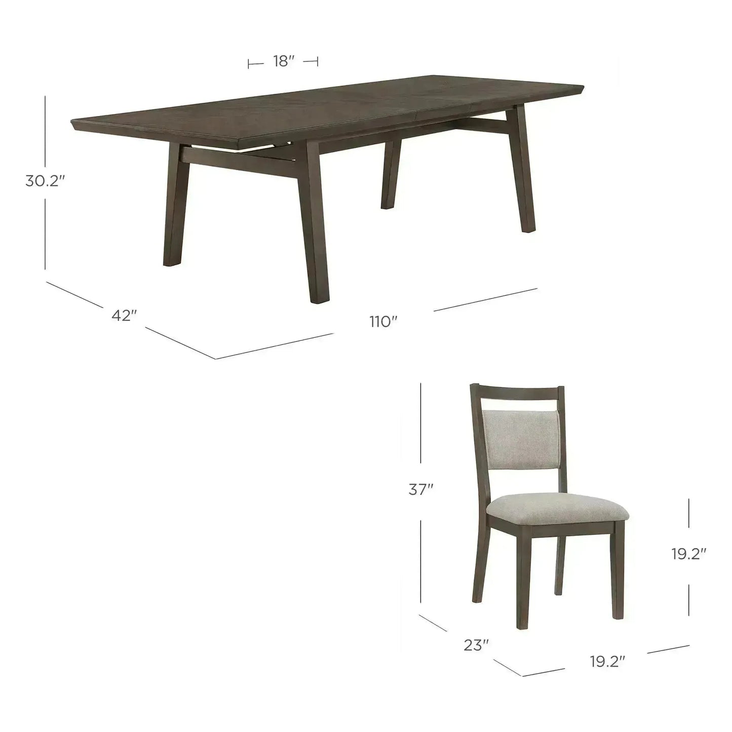 Thomasville Anacortes 9-Piece Dining Table Set
