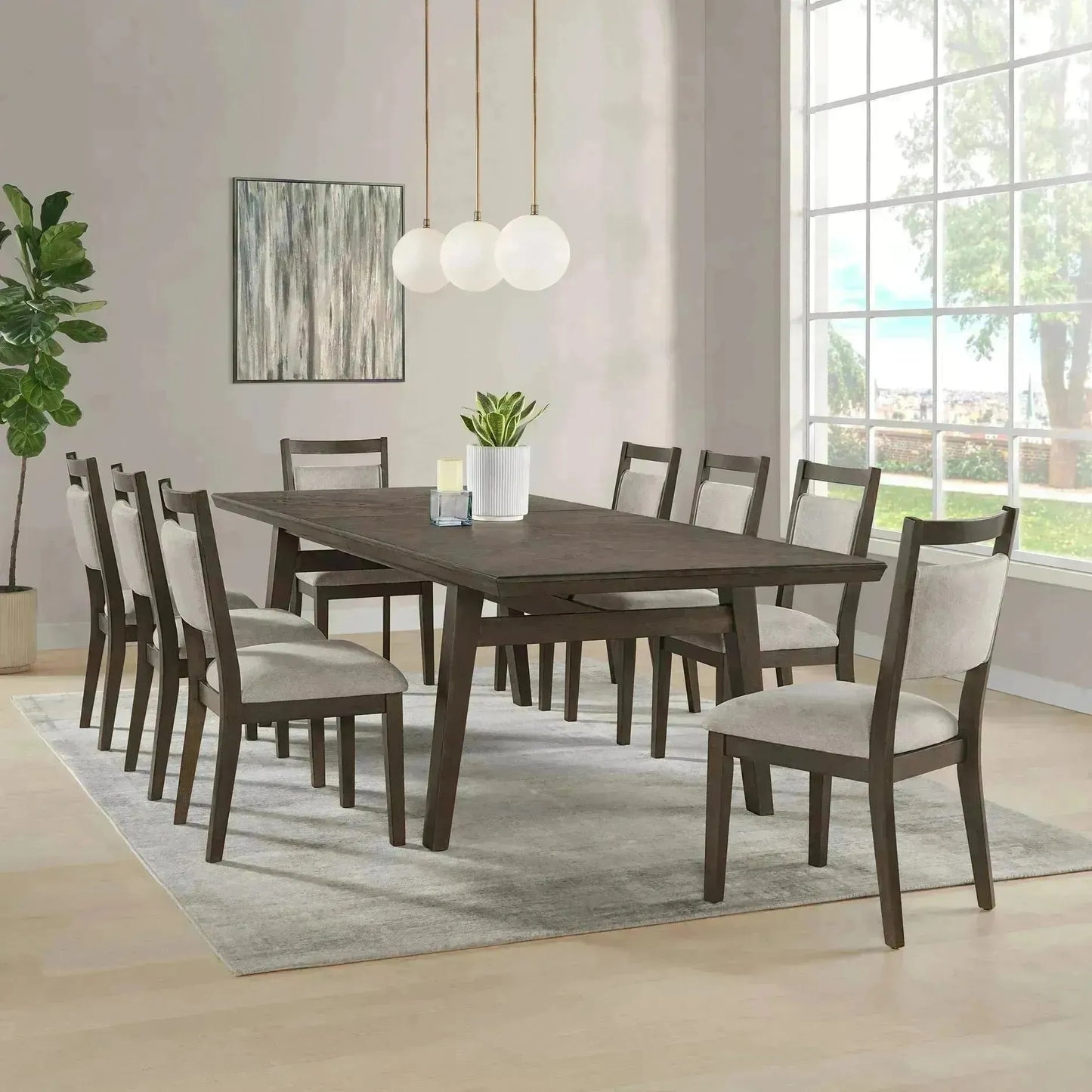 Thomasville Anacortes 9-Piece Dining Table Set