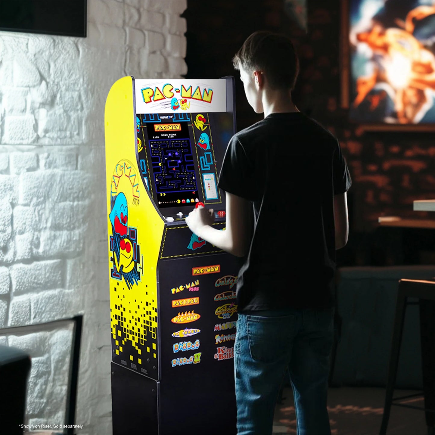 Arcade1Up PAC - MAN Classic SE Arcade Machine  4 - Foot Cabinet