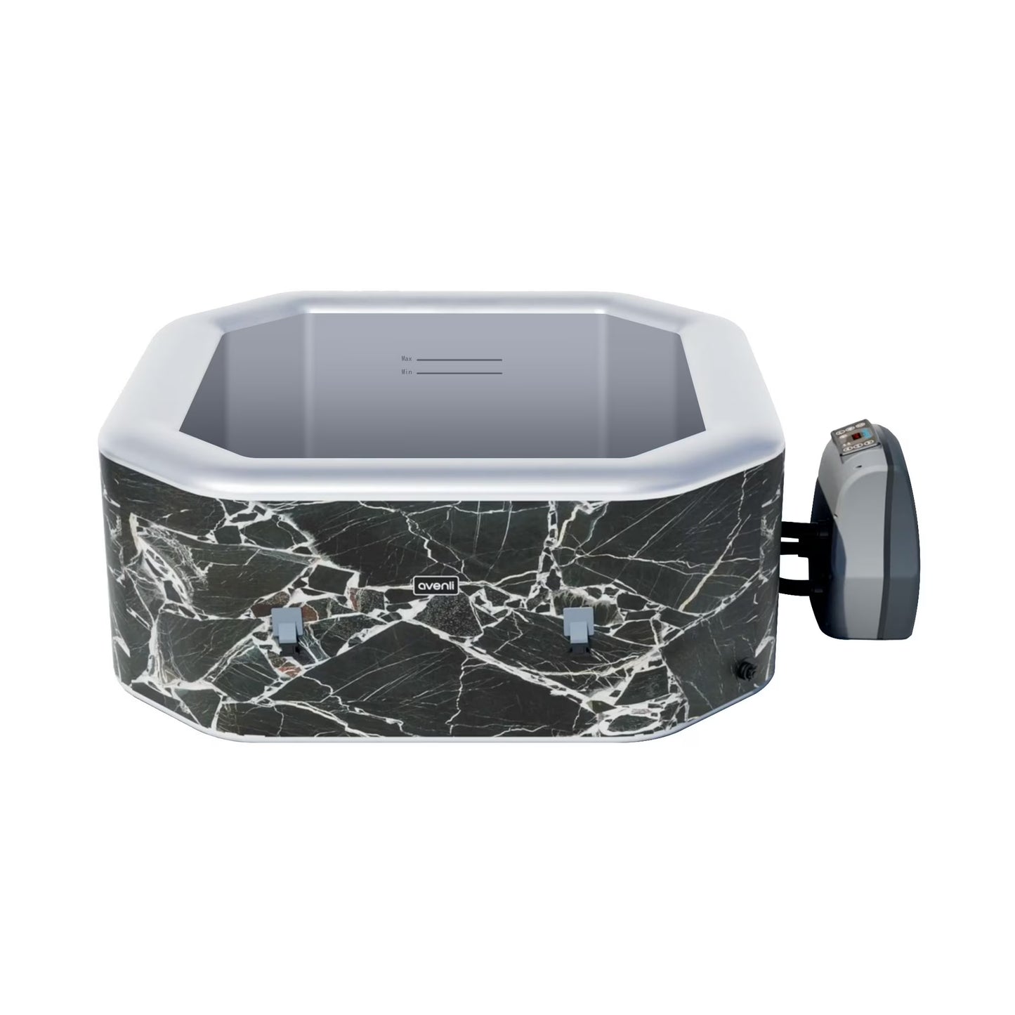 Avenli Oslo 4-Person Inflatable Hot Tub Spa + Cover