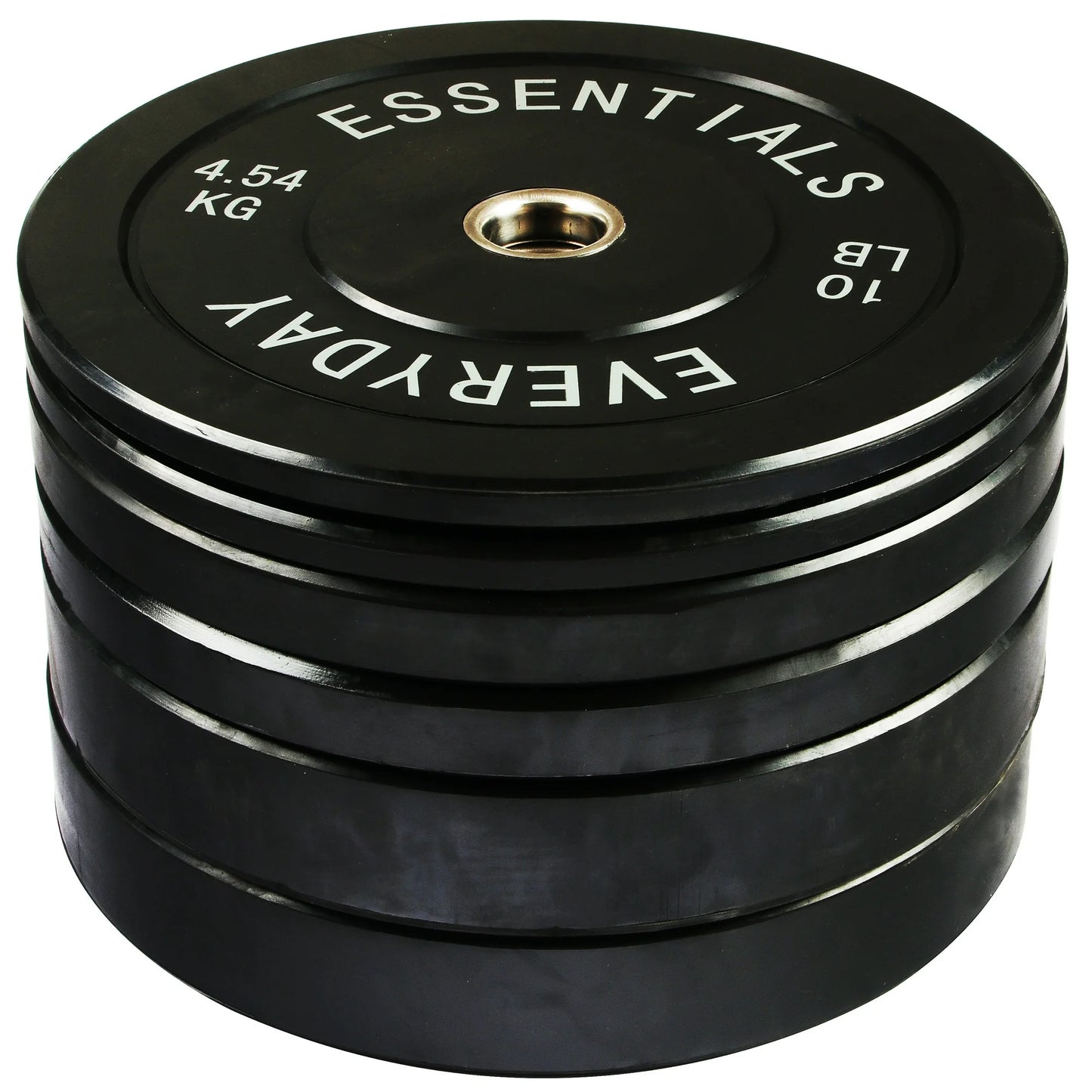BalanceFrom Black Bumper 2" center hole Plate Set