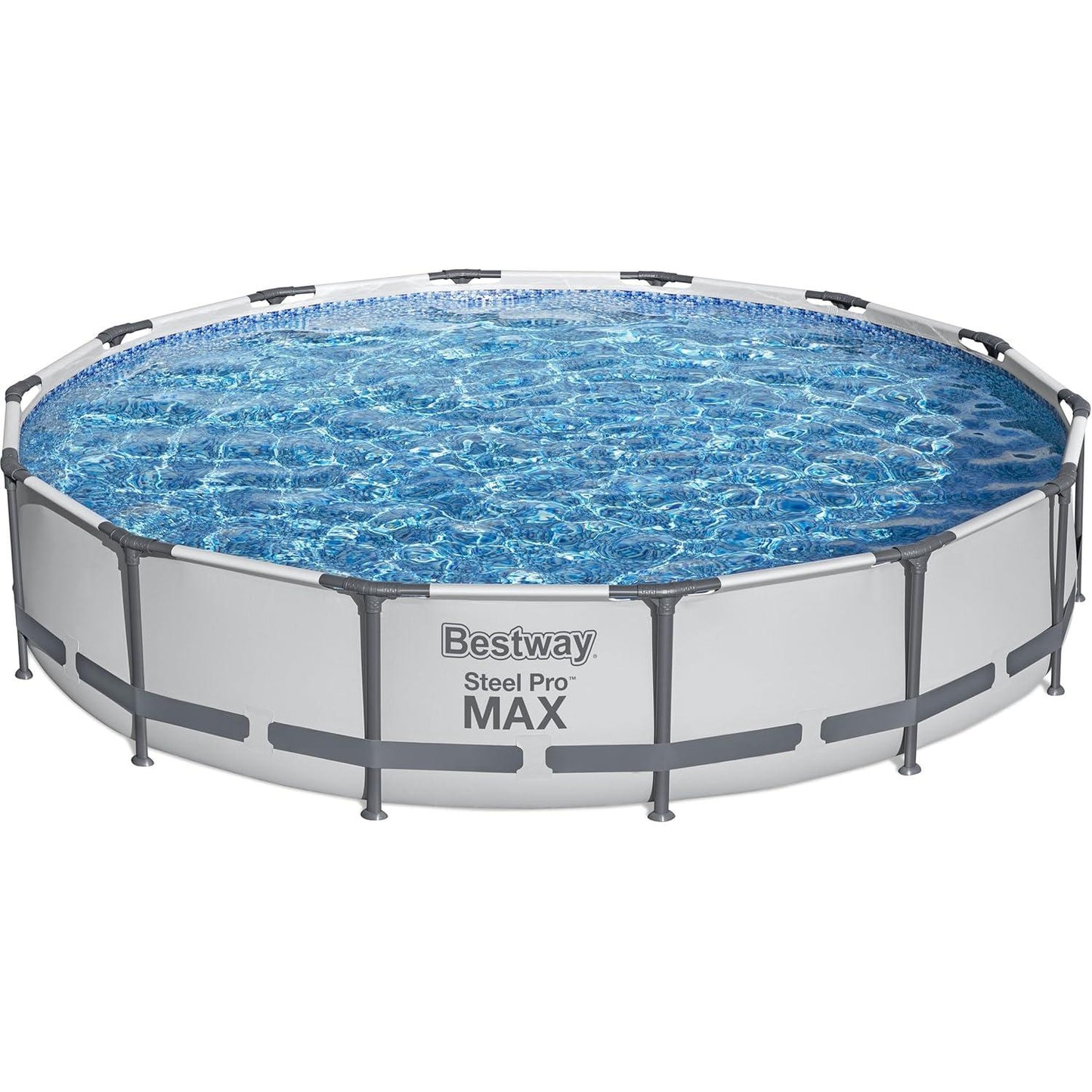 Bestway Steel Pro MAX 14' x 33" Round Above Ground Pool Set | Includes 530gal Filter Pump