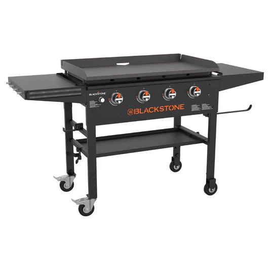 Blackstone Original 4-Burner 36" Propane Omnivore Griddle with Dual Side Shelves