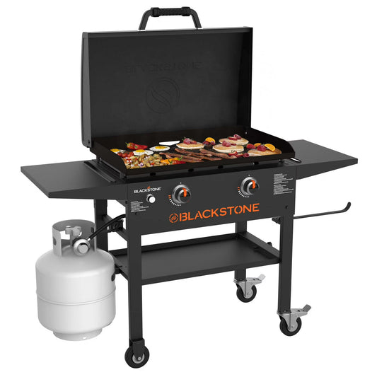 Blackstone 28" Griddle with Hood and Counter Height Sides