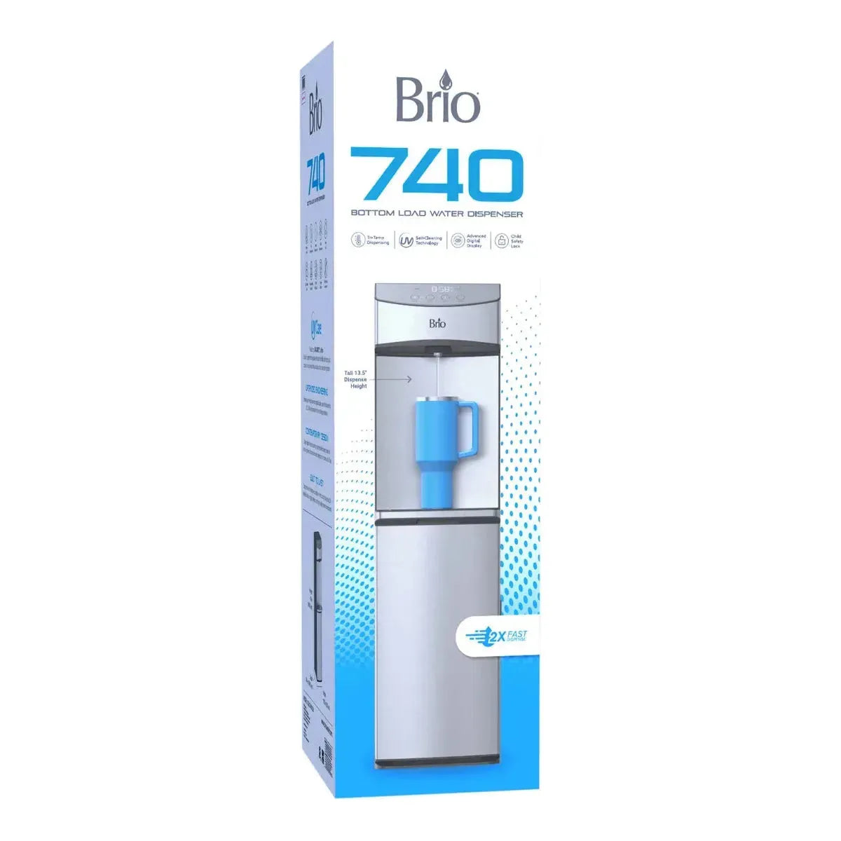 Brio 740 Series Self-Cleaning Bottom Load Water Cooler