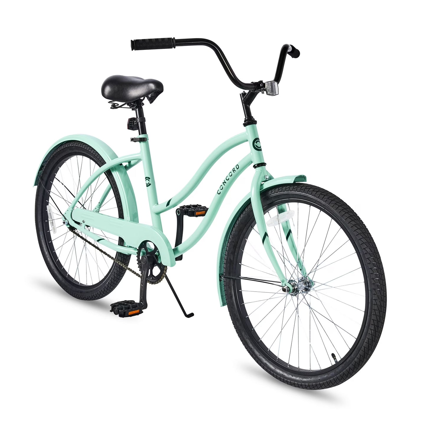 Concord 24" Pacifica Cruiser Bicycle, Fits Riders 4'6" - 5'6", Teen, Unisex, Sea Green