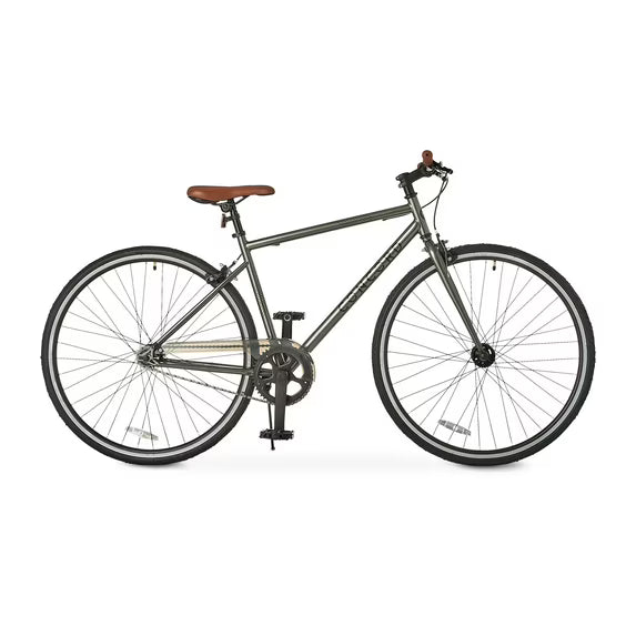 Concord 700C Urban Steel Bike, 700C Wheels, Grey, Fits Rider 5'4" - 6'2", Unisex, Adult