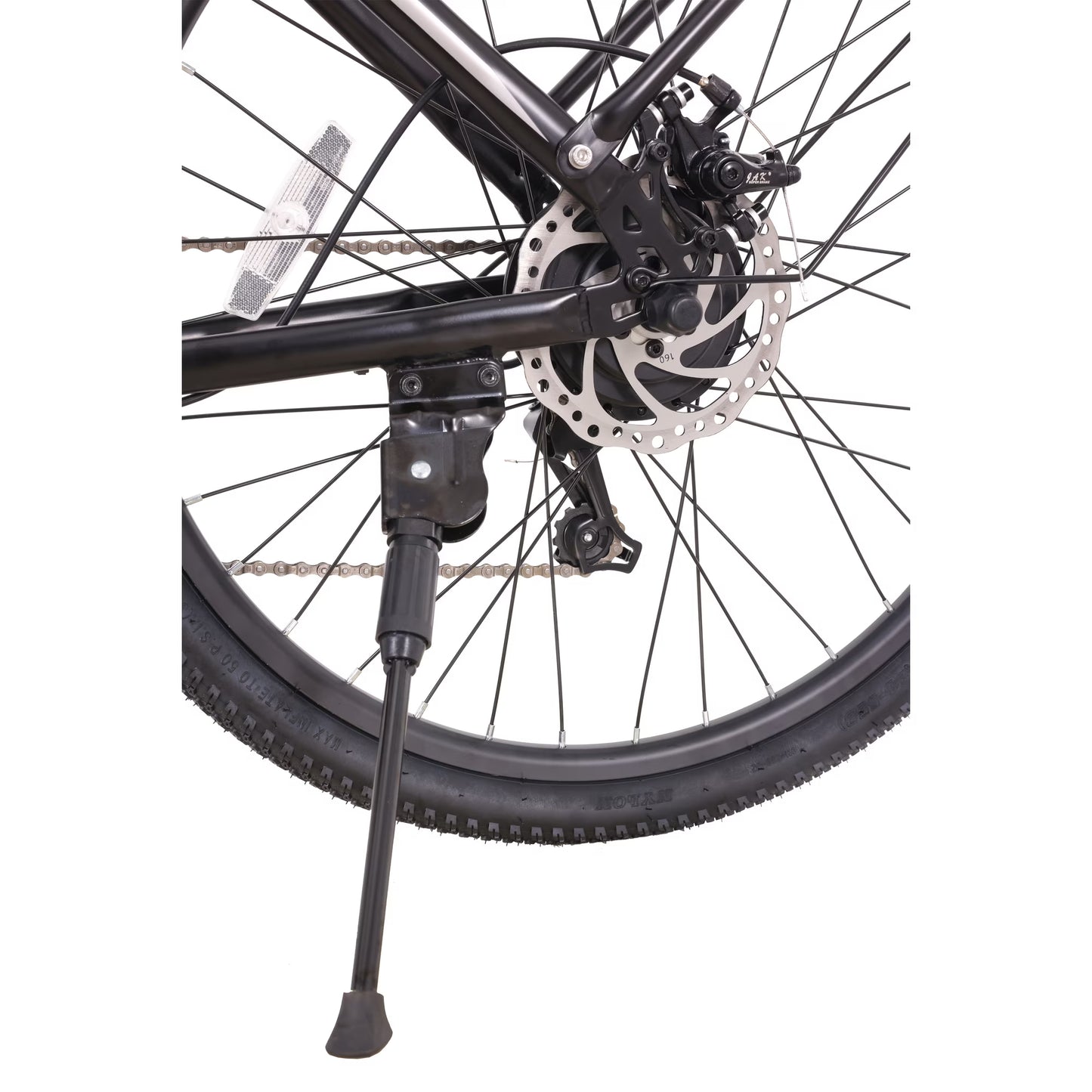 Concord Commutr 26'' Electric Bike, 350W Motor, Class 2, Black, Fits Riders 5'2"-5'10