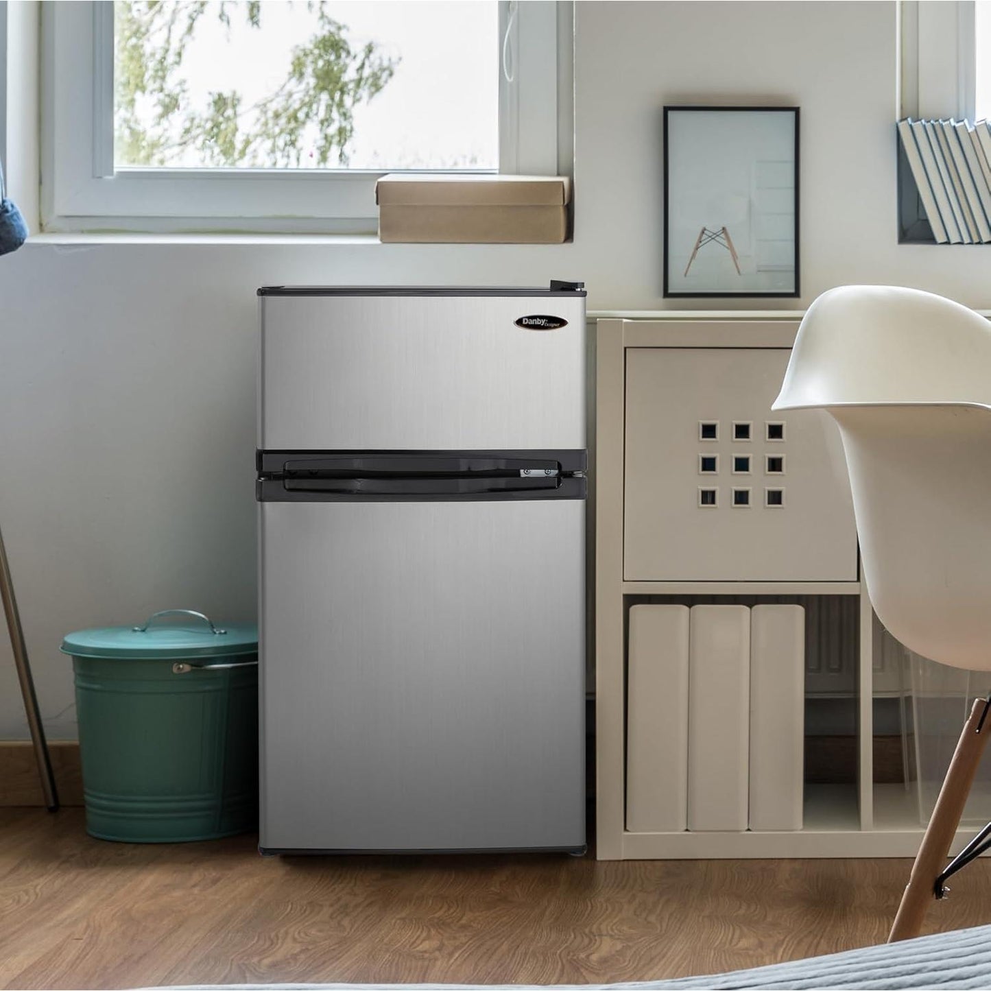 Danby Designer 3.1 Cu.Ft. Compact Refrigerator with Freezer