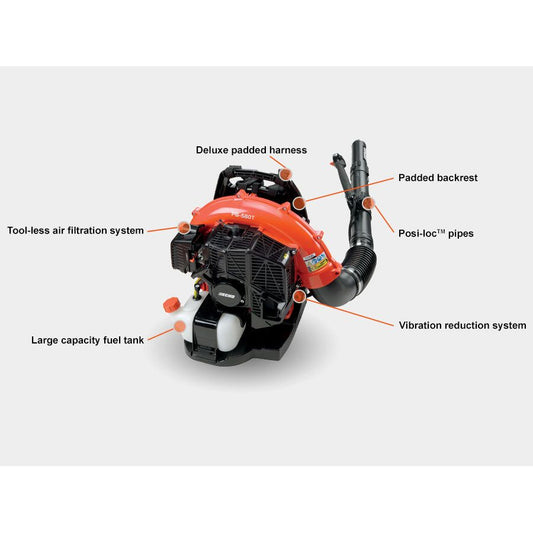 ECHO GAS Powered Backpack Blower PB-580TAA