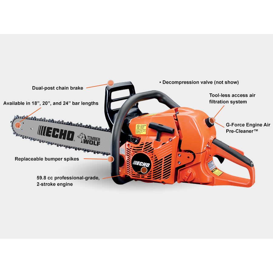 ECHO CS-590 Timber Wolf Chain Saw