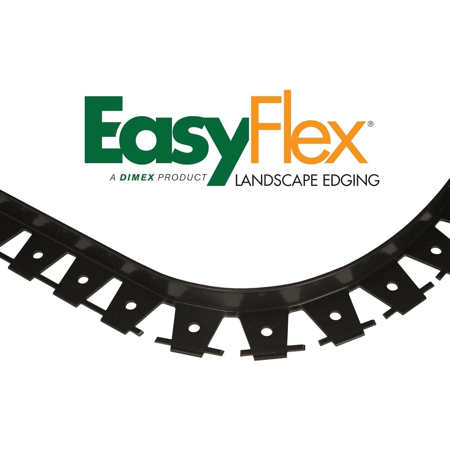 EasyFlex Snip-to-Flex Paver Edging, 60-Feet, Black