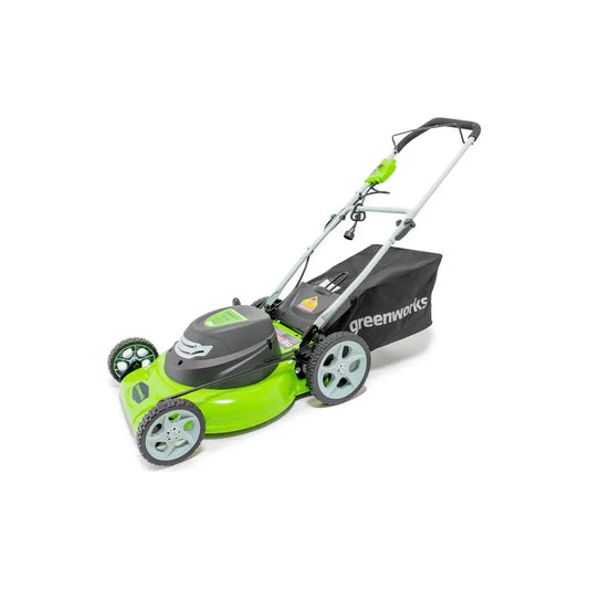 Greenworks 12 Amp Corded 20-Inch Lawn Mower. Used. Good condition.