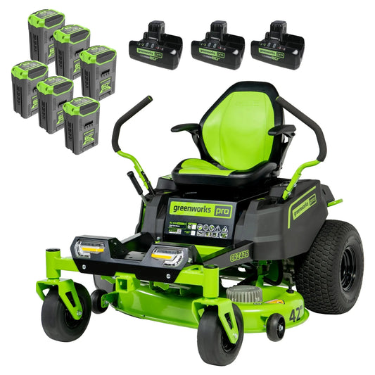 Greenworks 60V 42” Cordless Battery Crossover-Z Zero Turn Riding Lawn Mower