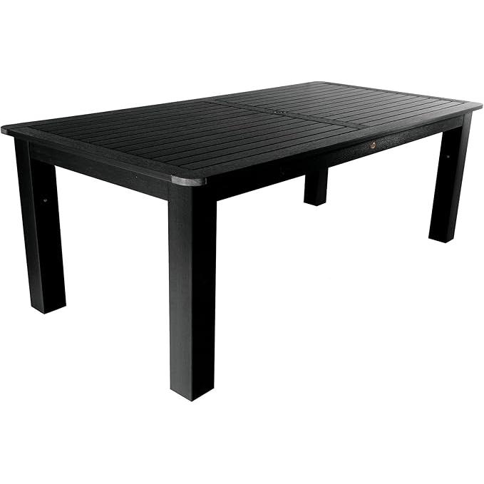 Highwood Rectangular Table, Dining Height, Black