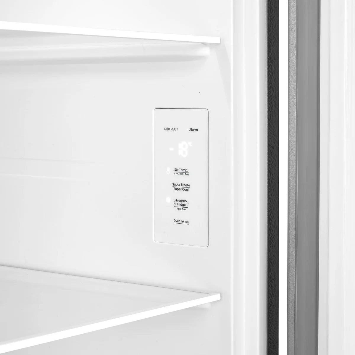 Hisense 10.2 cu. ft. Garage Ready Frost Free Convertible Upright Freezer with Seal Break Handle