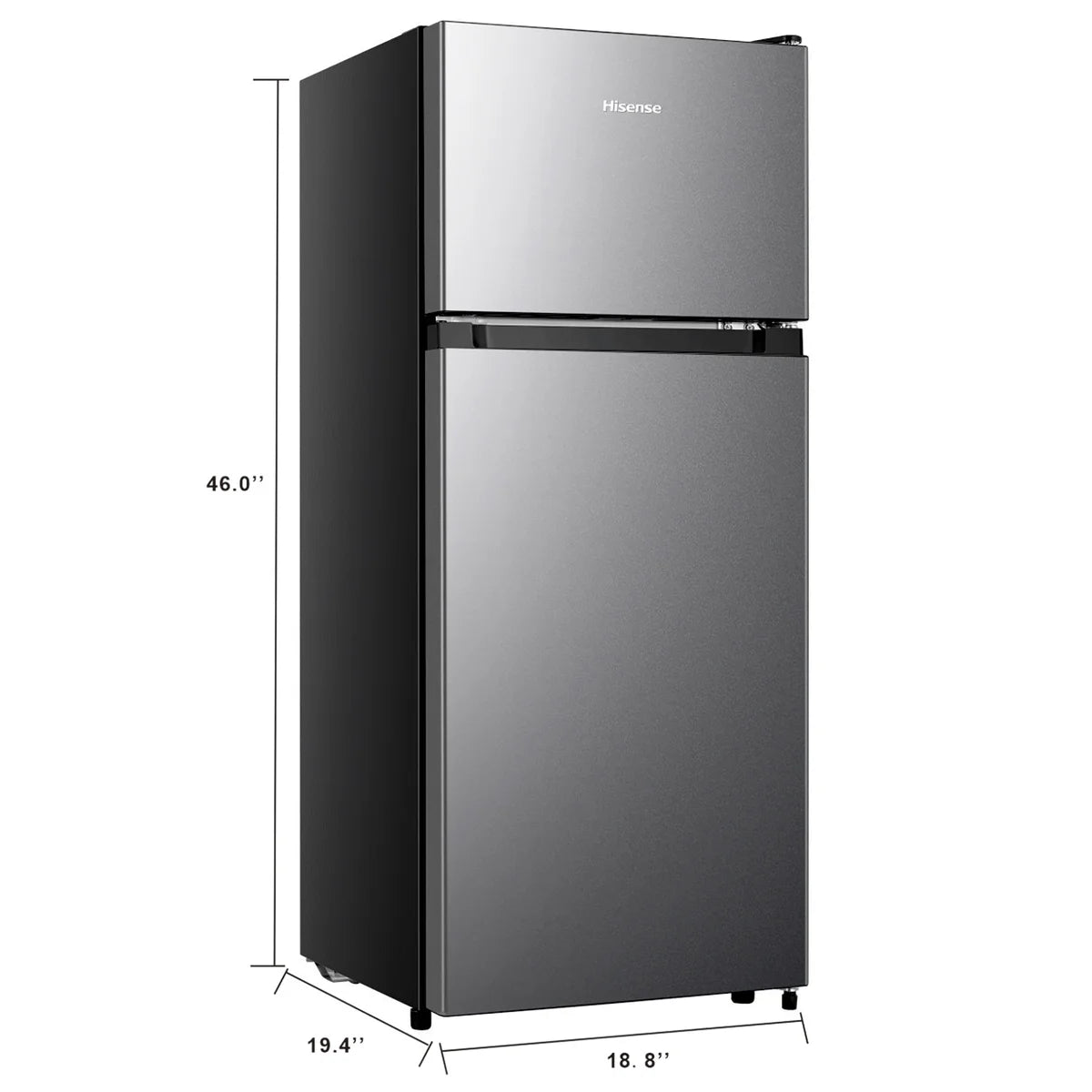 Hisense 4.4 cu. ft. Energy Star Compact Refrigerator with Freezer