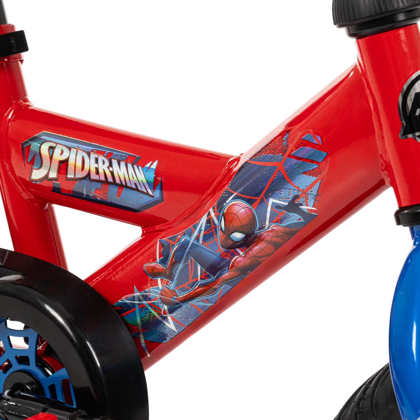 Huffy 12" Marvel Spider-Man Kids' Bike, Fits Riders 37" - 42", Red, Youth, Boy's