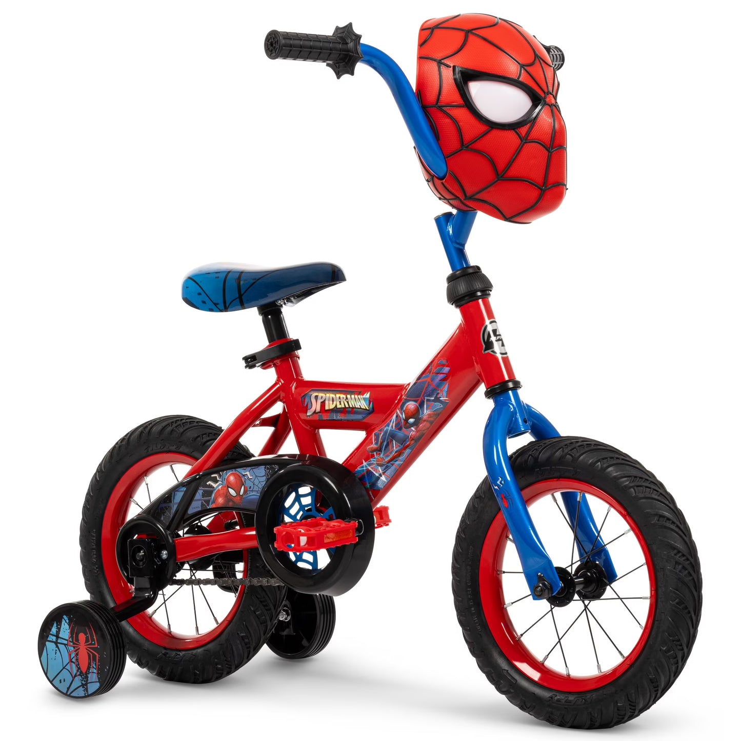 Huffy 12" Marvel Spider-Man Kids' Bike, Fits Riders 37" - 42", Red, Youth, Boy's