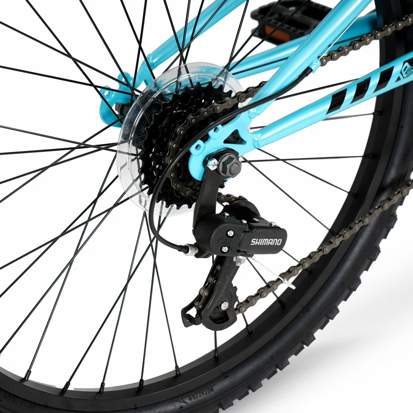 Hyper Bicycles 24" Girl's Swift Mountain Bike. Children Ages 10-14, Blue