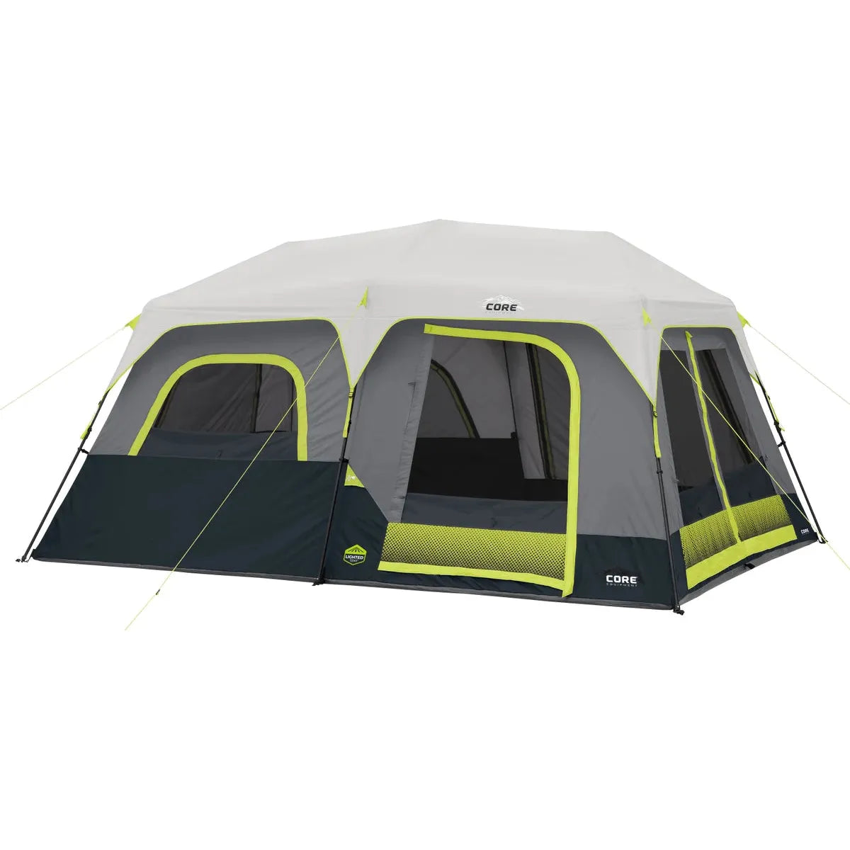 CORE 10-Person Lighted Instant Cabin Tent